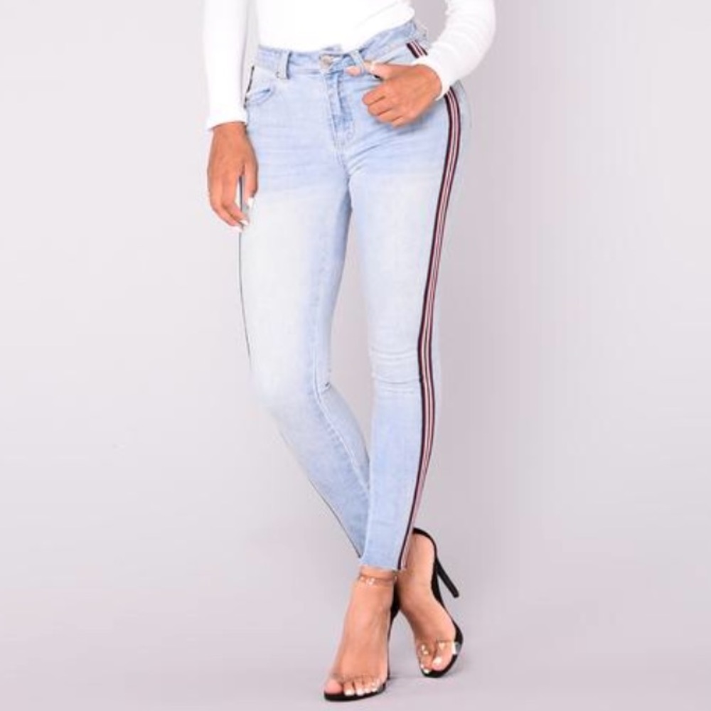 Earning your stripes Jeans